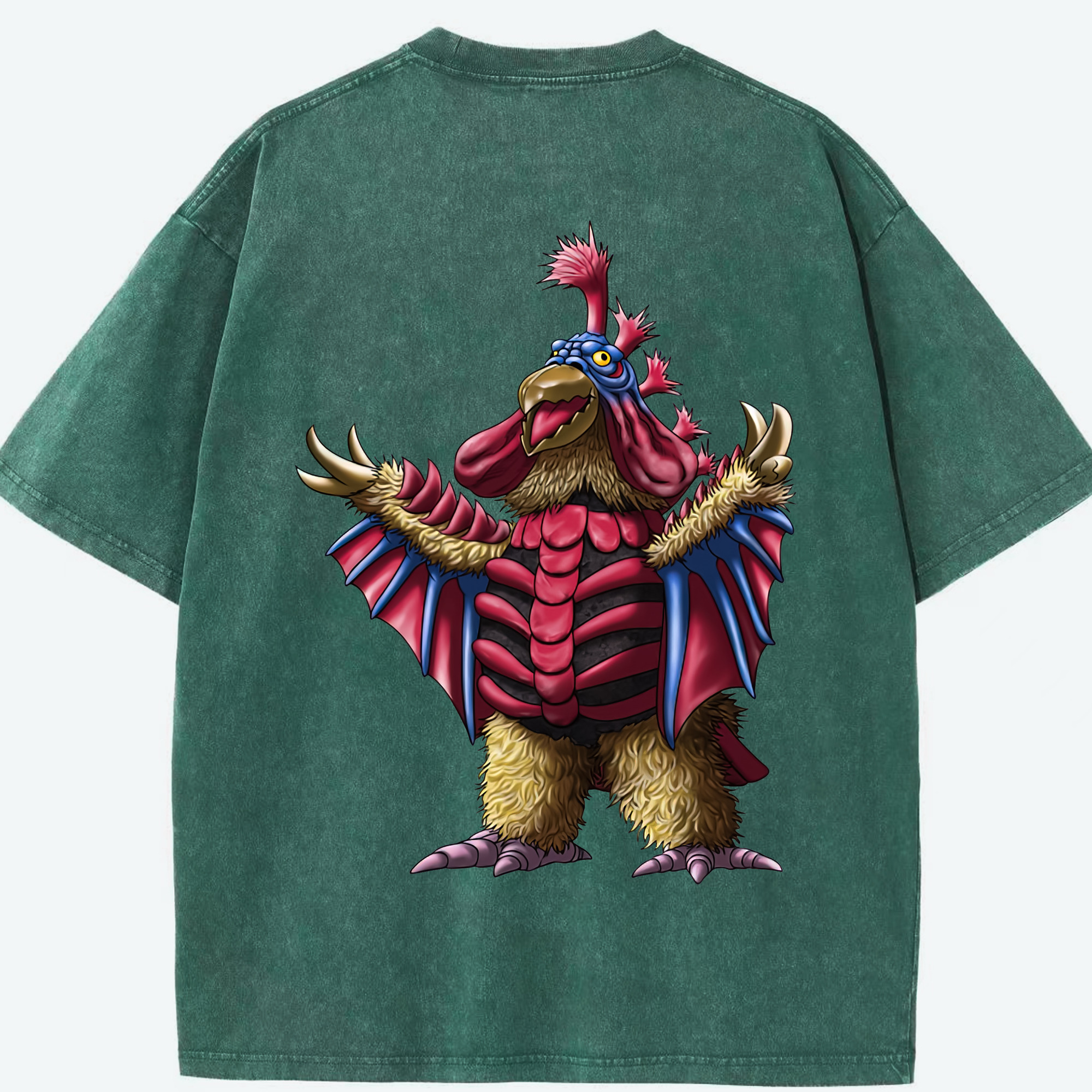 （画像用） ウルトラマン Ultraman 綿100% ヴィンテージ風 半袖Tシャツ（背面プリント）